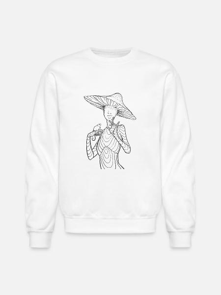 Poisonous - Unisex Crewneck Sweatshirt - white