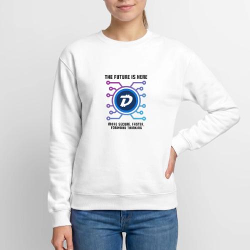 The Future is here Digibyte - Unisex Crewneck Sweatshirt