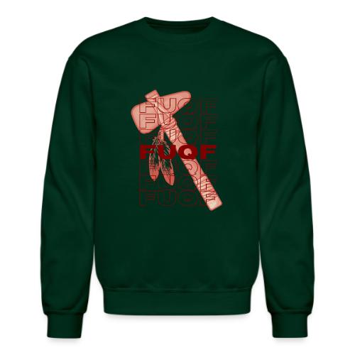 FUQF with Tomahawk - Unisex Crewneck Sweatshirt