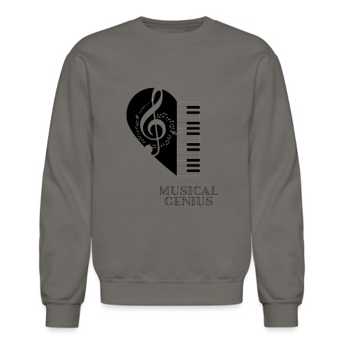 Alicia Greene music logo 3 - Unisex Crewneck Sweatshirt