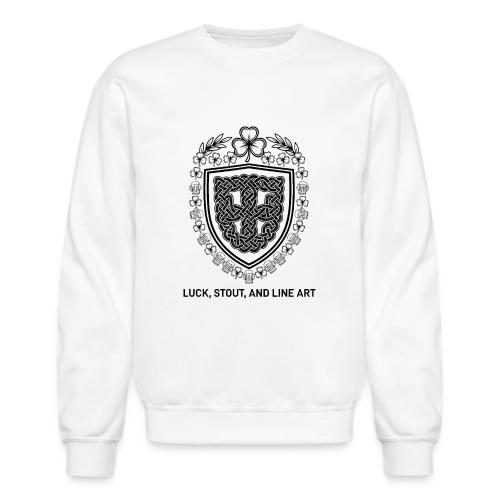 Celtic Knot T-Shirt, Symmetrical Shield - Unisex Crewneck Sweatshirt