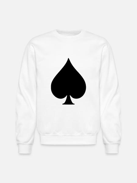 Spade - Unisex Crewneck Sweatshirt - white