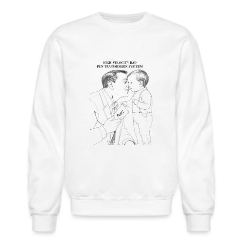 Dad Joke Blueprint T-Shirt - Unisex Crewneck Sweatshirt