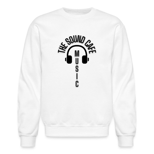 The Sound Cafe With Logo - Unisex Crewneck Sweatshirt