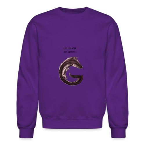 Louisiana gator - Unisex Crewneck Sweatshirt