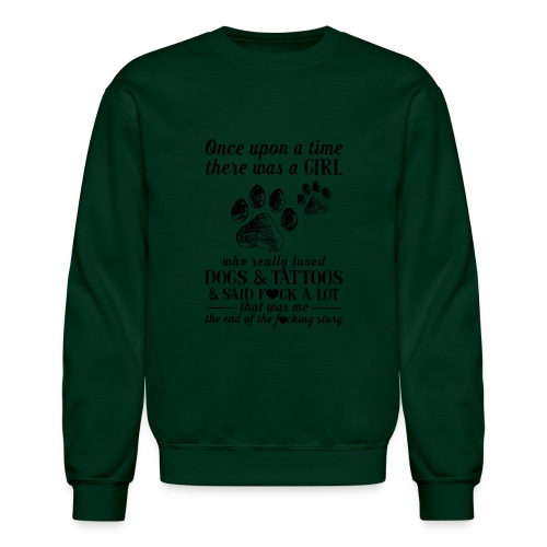 Onece Upon A Time There Was A Girl - Unisex Crewneck Sweatshirt