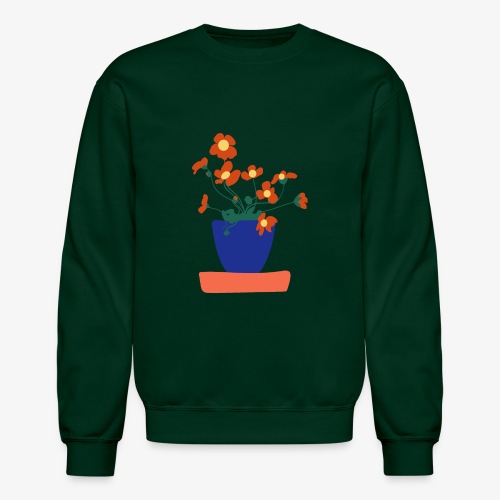 Dahlia Flower - Unisex Crewneck Sweatshirt