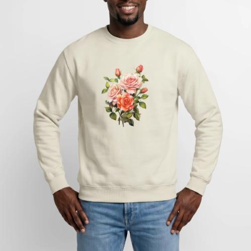 Pink Roses - Unisex Crewneck Sweatshirt
