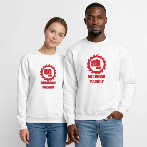 Michigan Mashup Logo - Unisex Crewneck Sweatshirt