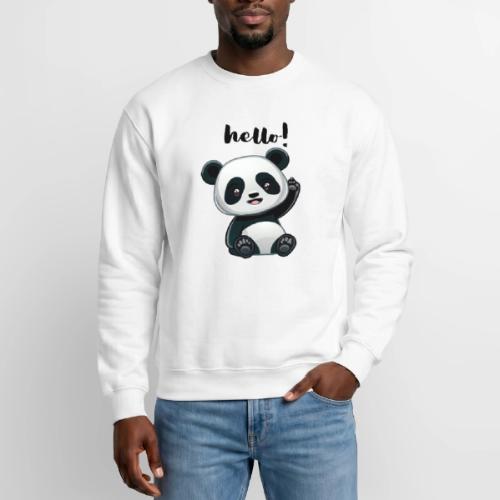 HELLO Panda - Unisex Crewneck Sweatshirt