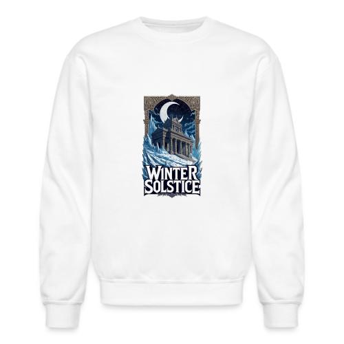 Winter Solstice Temple T-Shirt - Unisex Crewneck Sweatshirt