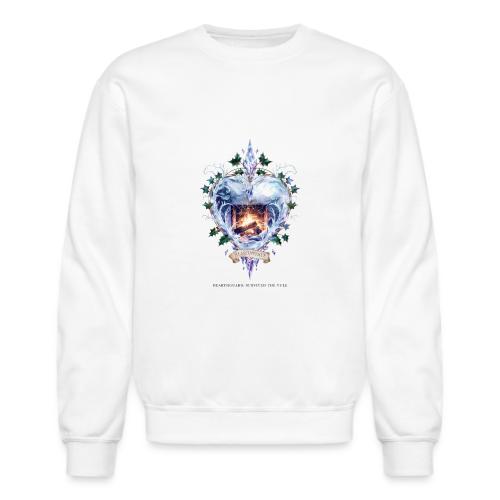 Imbolc Candle Veil T-Shirt | Veiled Rebirth - Unisex Crewneck Sweatshirt