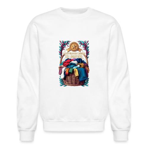 Laundry Mountain Champion Tee | Still Undefeated - Unisex Crewneck Sweatshirt