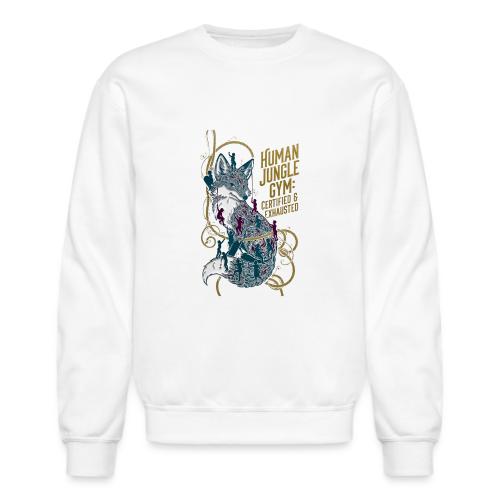 Human Jungle Gym Fox Tee - Unisex Crewneck Sweatshirt
