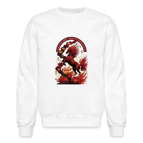 Year of the Horse Rise T Shirt,Lunar New Year Gift - Unisex Crewneck Sweatshirt