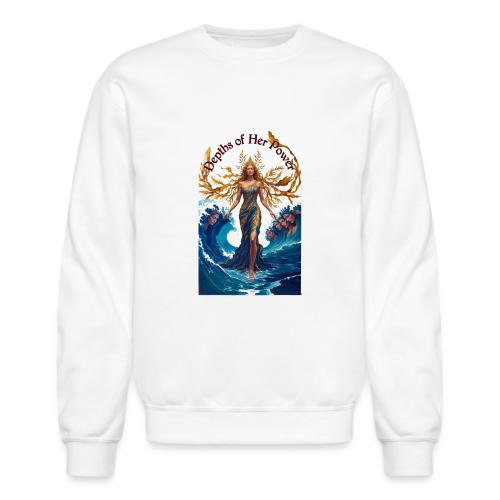 Women’s Day Tidal Sovereign T Shirt, Gift for Wife - Unisex Crewneck Sweatshirt