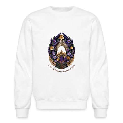 Easter Meadow Crown Renewal T Shirt, Spring Gift - Unisex Crewneck Sweatshirt