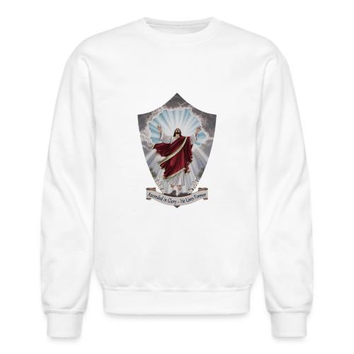 Easter Ascended in Glory T Shirt,Resurrection Gift - Unisex Crewneck Sweatshirt