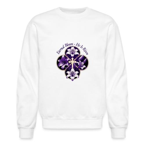 Easter Eternal Bloom Lily Crown T Shirt, Gift - Unisex Crewneck Sweatshirt