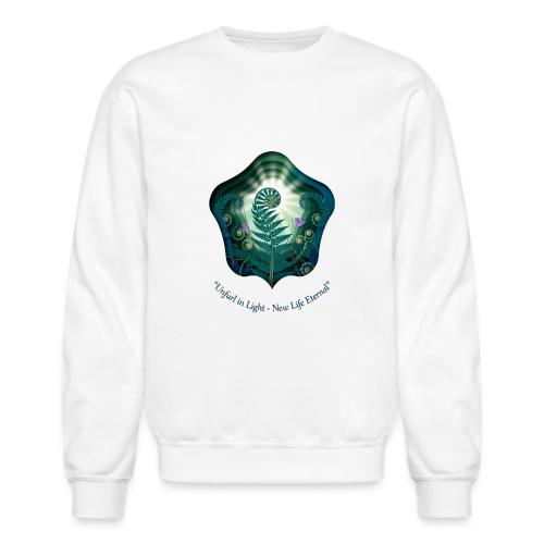 Easter Unfurl in Light Resurrection T Shirt, Gift - Unisex Crewneck Sweatshirt