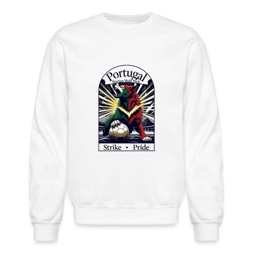 Portugal Iberian Wolf Soccer T Shirt, Pride Gift - Unisex Crewneck Sweatshirt