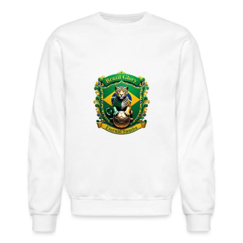 Brazil Jaguar Glory Tee, Brazilian Pride Gift - Unisex Crewneck Sweatshirt