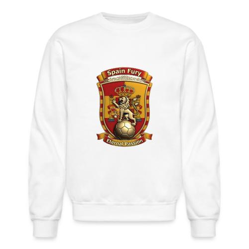 Spain Lion Fury T-Shirt, Spanish Crest Gift - Unisex Crewneck Sweatshirt