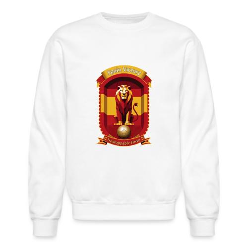 Spain Lion Victory T-Shirt, Flag Pride Crest Gift - Unisex Crewneck Sweatshirt