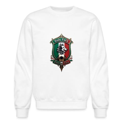 Italy heritage Wolf Fury Tee, Pride Badge Gift - Unisex Crewneck Sweatshirt