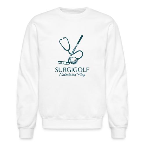Surgigolf Calculated Play - Surgeon Golf Tee - Unisex Crewneck Sweatshirt