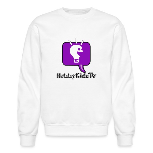 purple HobbyKids png - Unisex Crewneck Sweatshirt