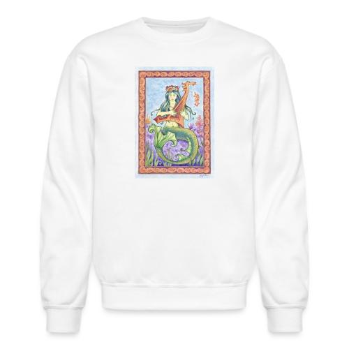 Mermaid Musician - Unisex Crewneck Sweatshirt