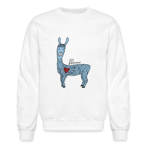 Cute llama - Unisex Crewneck Sweatshirt