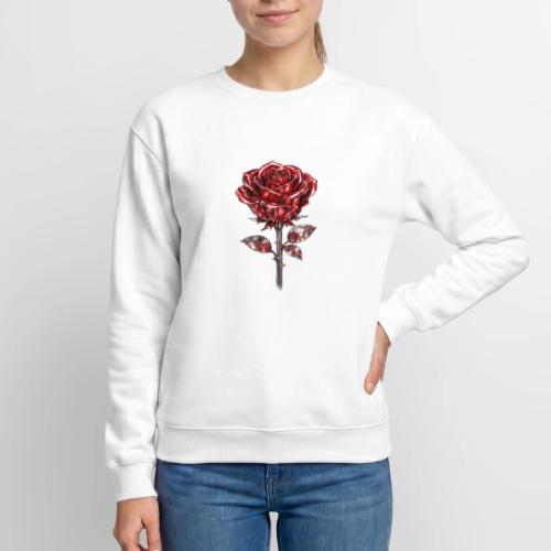 2 Set - Silver and Gold Roses - Unisex Crewneck Sweatshirt