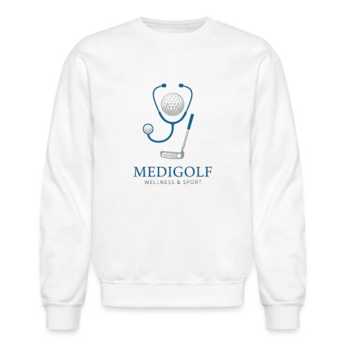 MEDIGOLF Wellness & Sport - Doctor Golf Gift Tee - Unisex Crewneck Sweatshirt