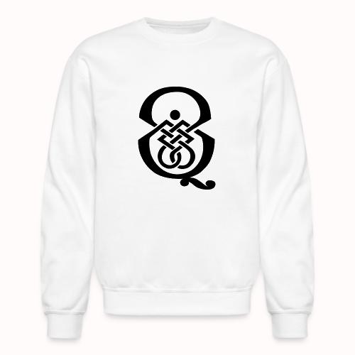 qcpb black logo - Unisex Crewneck Sweatshirt