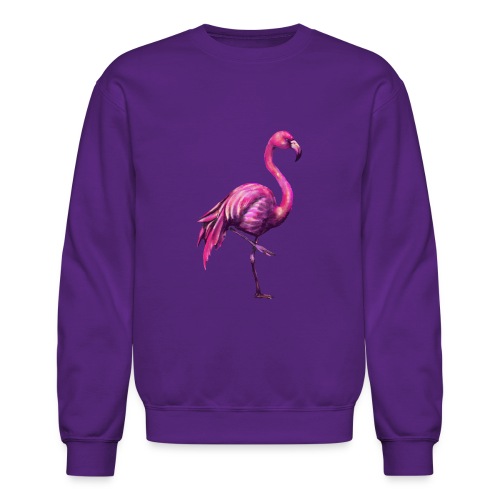 pink flamingo - Unisex Crewneck Sweatshirt