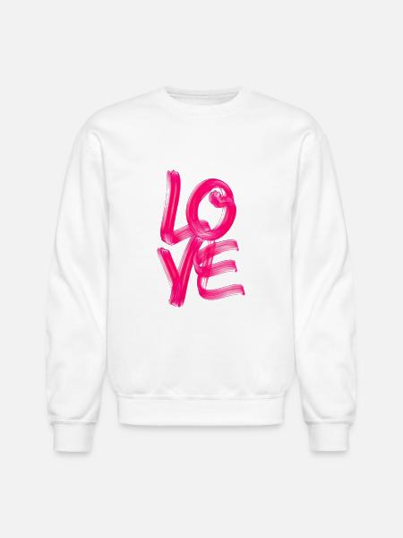 Love - Unisex Crewneck Sweatshirt - white