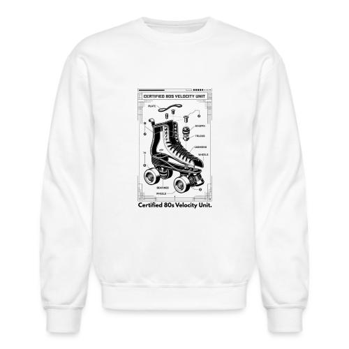 Retro Roller Skate T-Shirt - Unisex Crewneck Sweatshirt