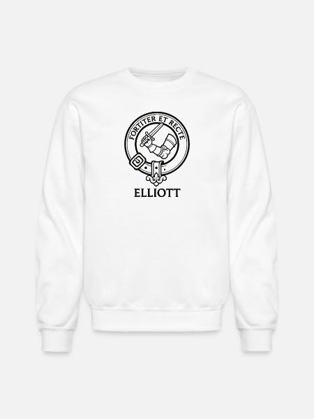 Knight Dagger Crest - Unisex Crewneck Sweatshirt - white
