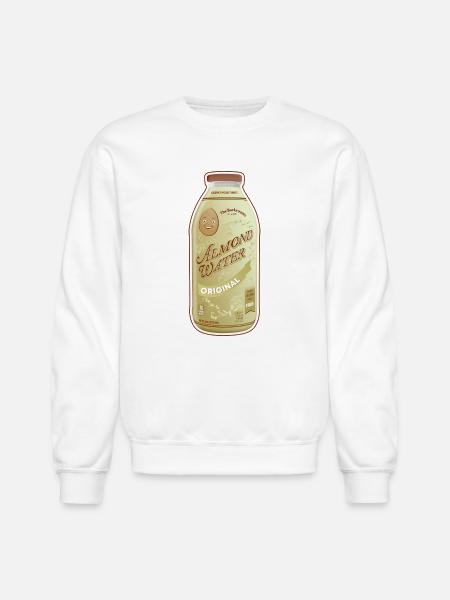 Backrooms Almond Water Original Label - Unisex Crewneck Sweatshirt - white