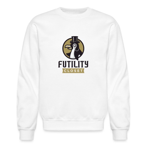 Futility Closet Logo - Color - Unisex Crewneck Sweatshirt