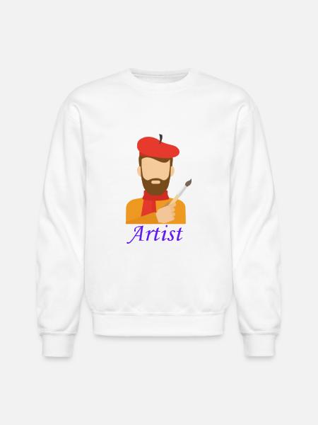 Artist - Unisex Crewneck Sweatshirt - white