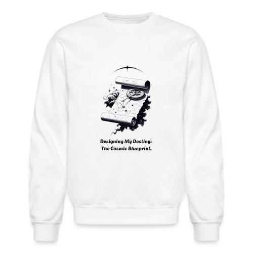 Cosmic Blueprint T-Shirt - Unisex Crewneck Sweatshirt