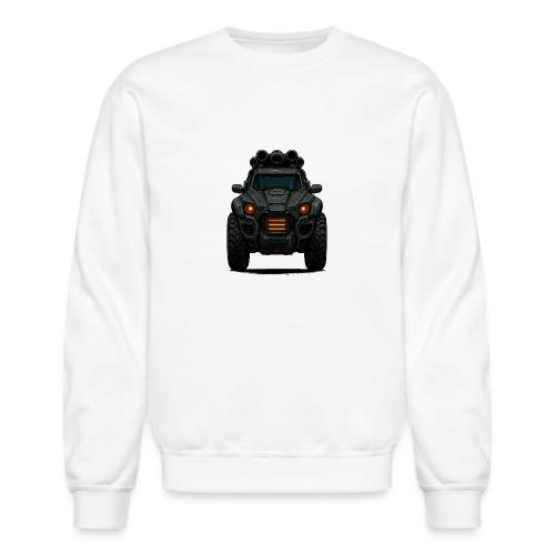 Armored Battle Truck War Machine Art - Unisex Crewneck Sweatshirt