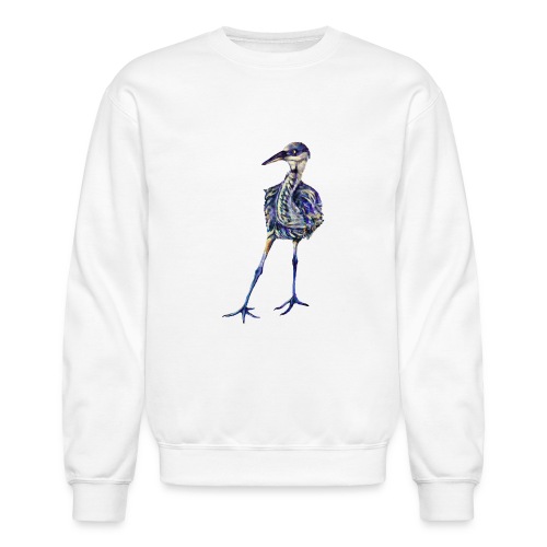 Blue heron - Unisex Crewneck Sweatshirt