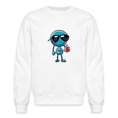 Smoon_I love Mrs S_Blue - Unisex Crewneck Sweatshirt