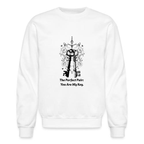 Valentine love keys - Unisex Crewneck Sweatshirt