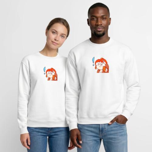 squidh4Salute emote - Unisex Crewneck Sweatshirt