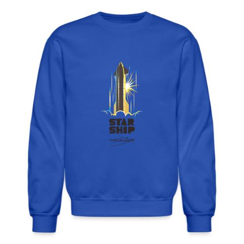 Star Ship Earth - Light - With Logo - Unisex Crewneck Sweatshirt